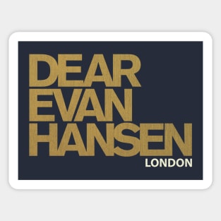 Dear Evan Hansen London Sticker